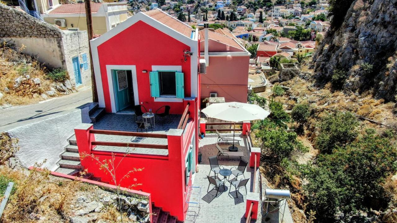 Casa Di Rosse Villa Сими Екстериор снимка